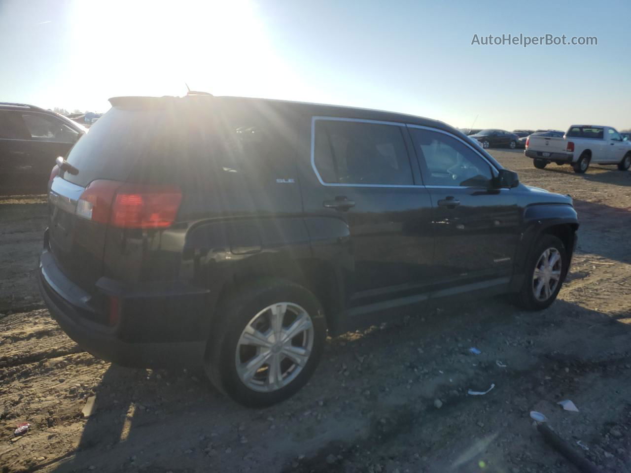 2017 Gmc Terrain Sle Blue vin: 2GKALMEK7H6295862