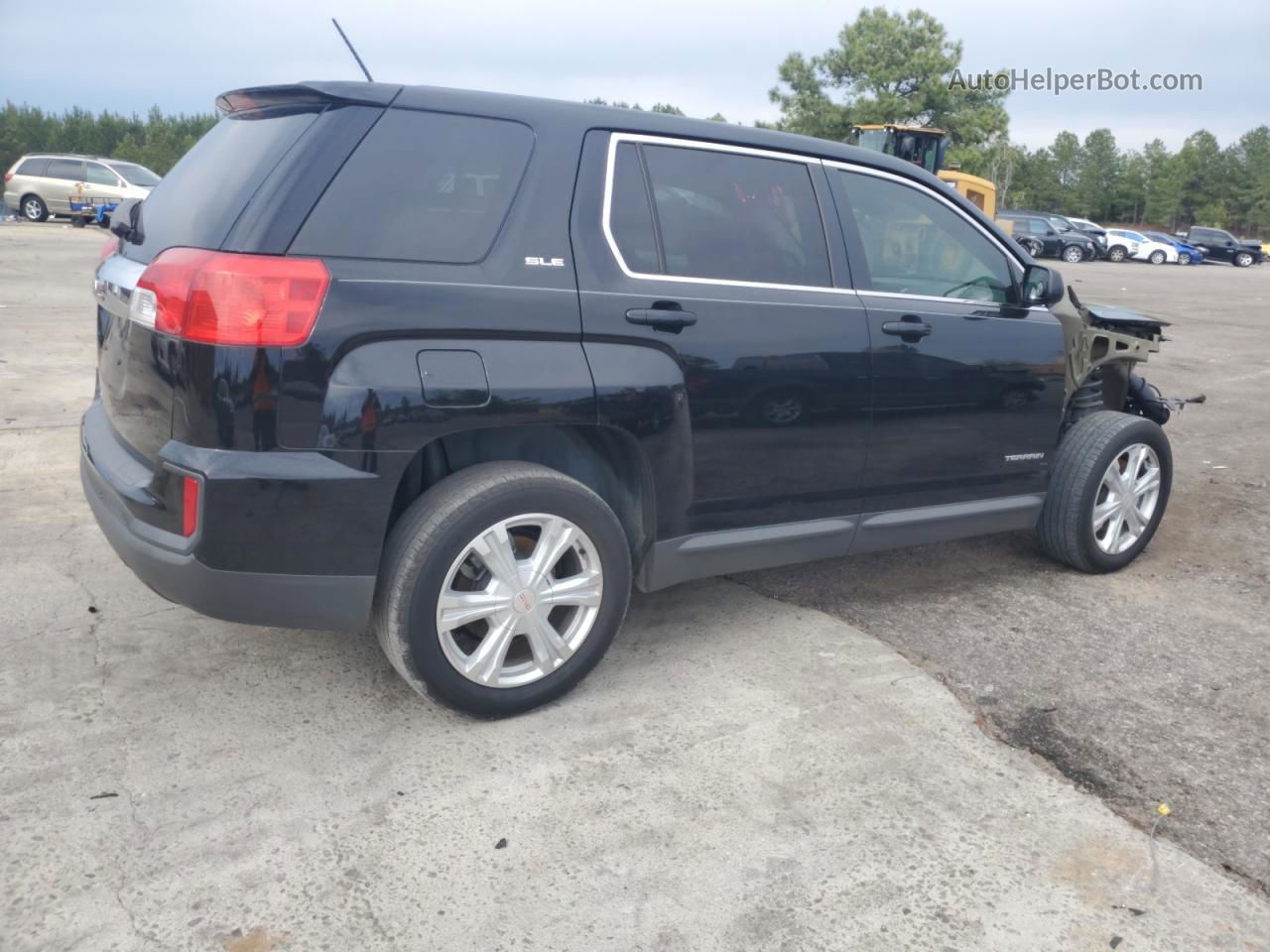 2017 Gmc Terrain Sle Black vin: 2GKALMEK7H6314751