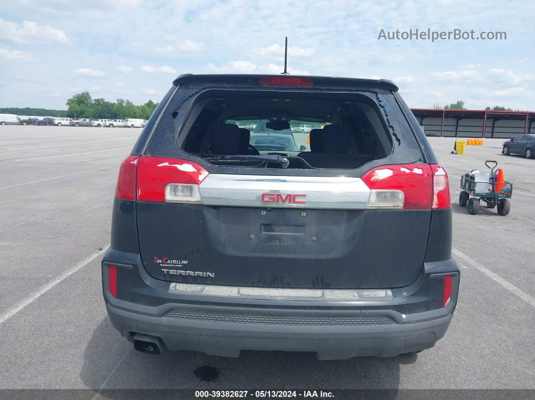 2017 Gmc Terrain Sle-1 Black vin: 2GKALMEK7H6346020