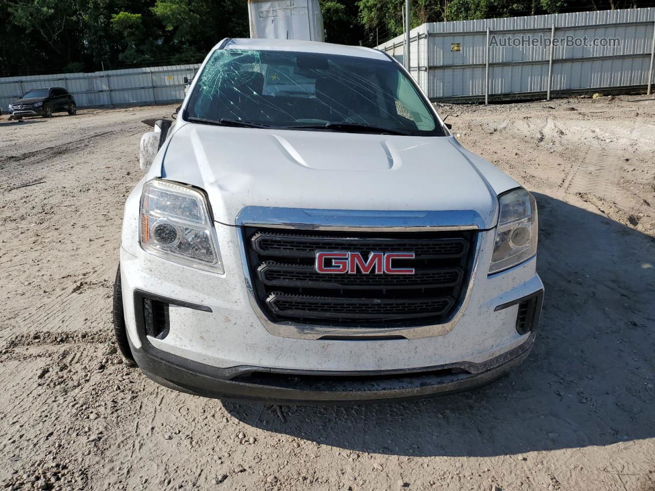 2016 Gmc Terrain Sle White vin: 2GKALMEK8G6214091