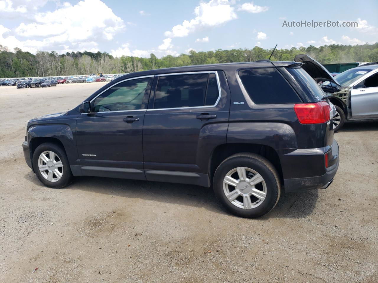 2016 Gmc Terrain Sle Gray vin: 2GKALMEK8G6280625