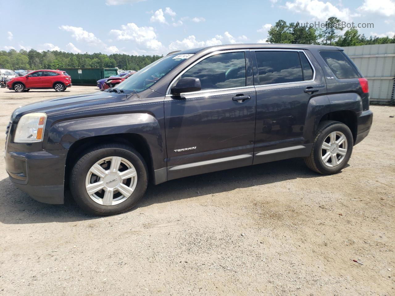 2016 Gmc Terrain Sle Gray vin: 2GKALMEK8G6280625