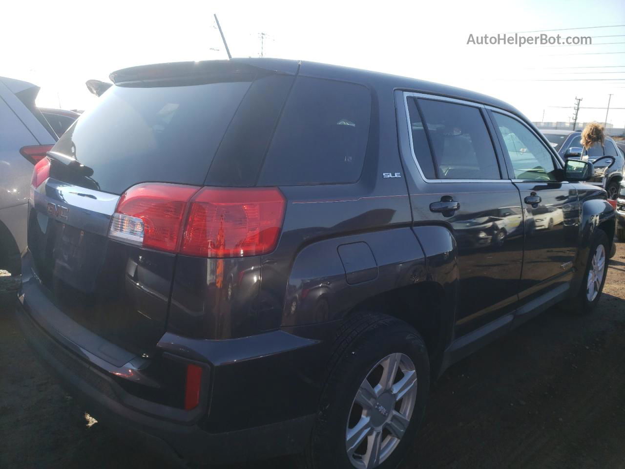 2016 Gmc Terrain Sle Gray vin: 2GKALMEK8G6306964