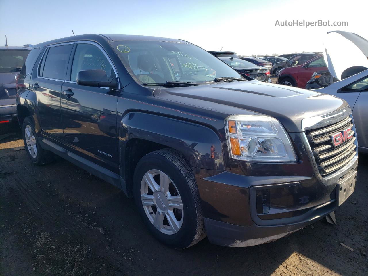 2016 Gmc Terrain Sle Gray vin: 2GKALMEK8G6306964