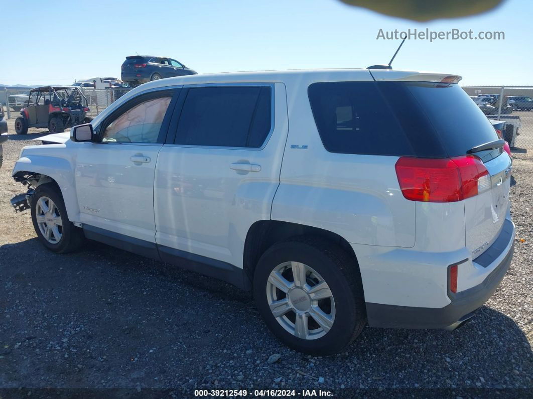 2016 Gmc Terrain Sle-1 White vin: 2GKALMEK8G6320072