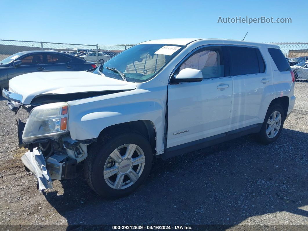 2016 Gmc Terrain Sle-1 White vin: 2GKALMEK8G6320072