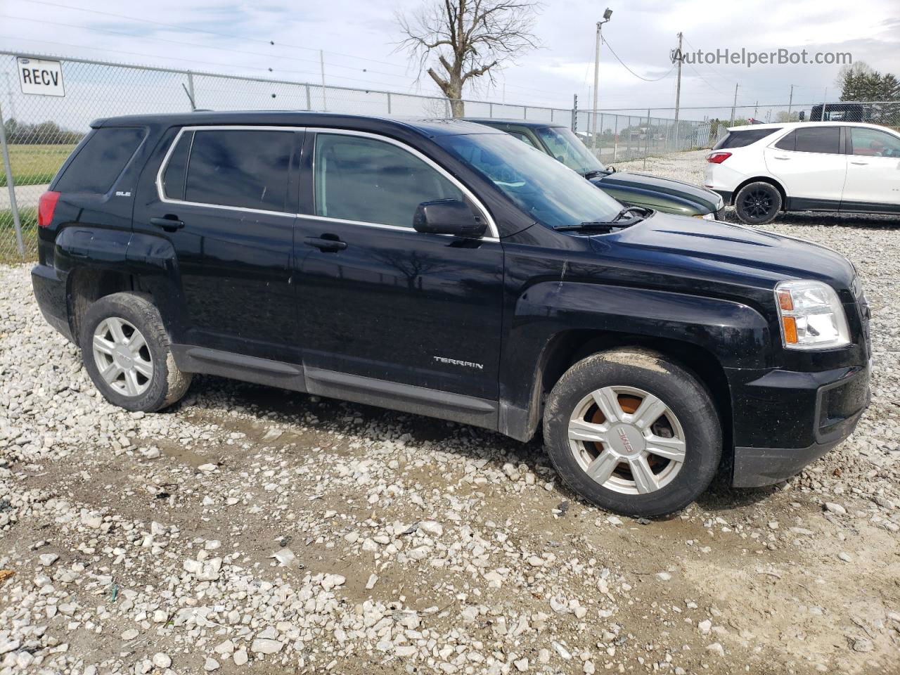 2016 Gmc Terrain Sle Black vin: 2GKALMEK8G6351371