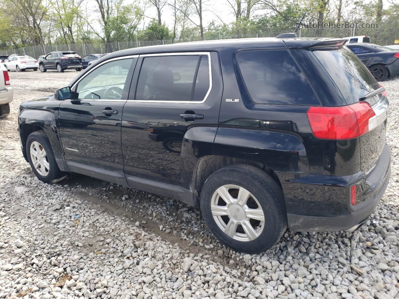 2016 Gmc Terrain Sle Black vin: 2GKALMEK8G6351371