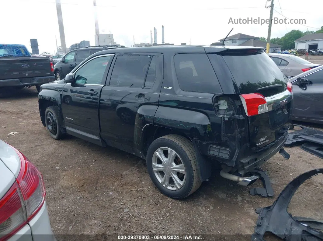 2017 Gmc Terrain Sle-1 Black vin: 2GKALMEK8H6115529