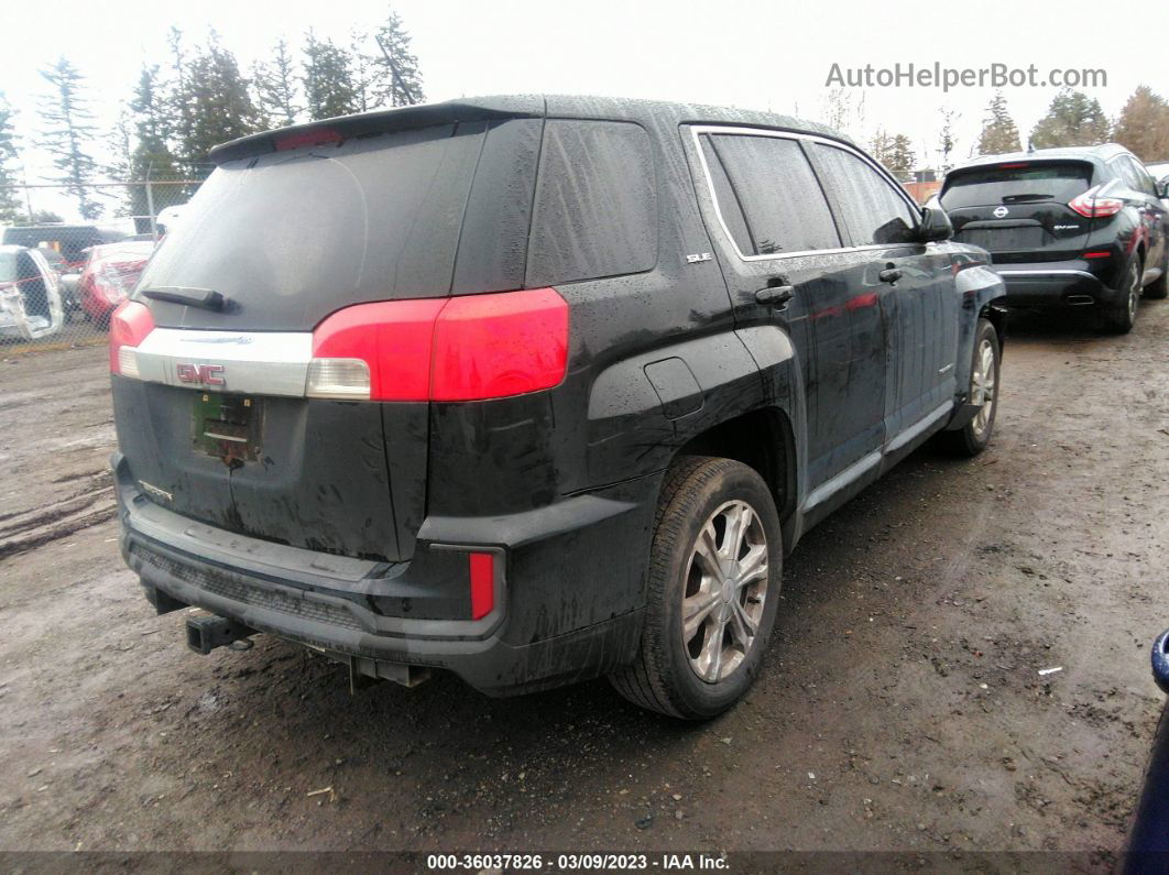 2017 Gmc Terrain Sle Black vin: 2GKALMEK8H6151608