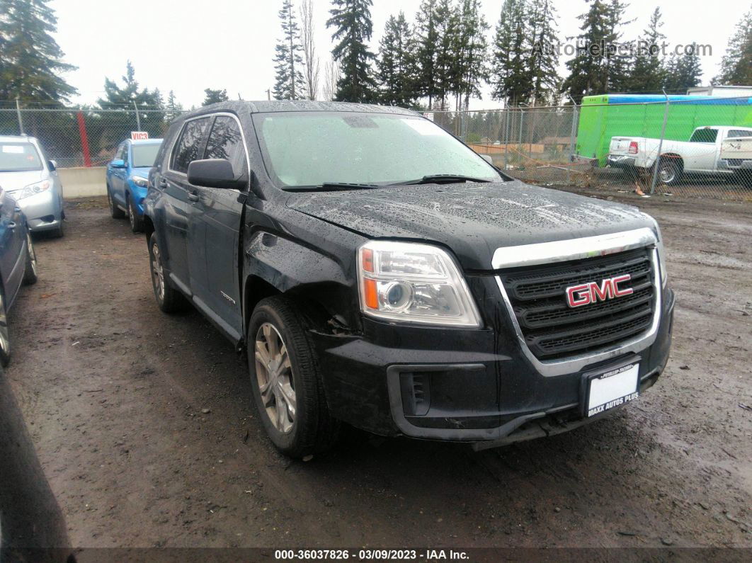 2017 Gmc Terrain Sle Black vin: 2GKALMEK8H6151608