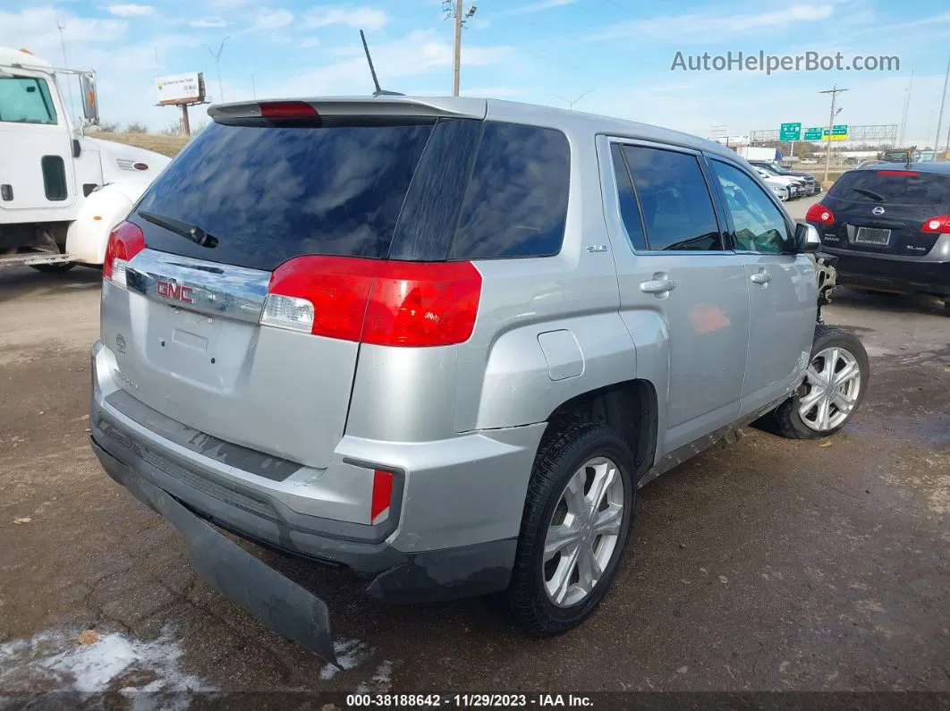 2017 Gmc Terrain Sle-1 Silver vin: 2GKALMEK8H6208891