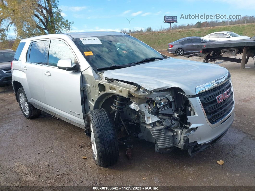 2017 Gmc Terrain Sle-1 Silver vin: 2GKALMEK8H6208891