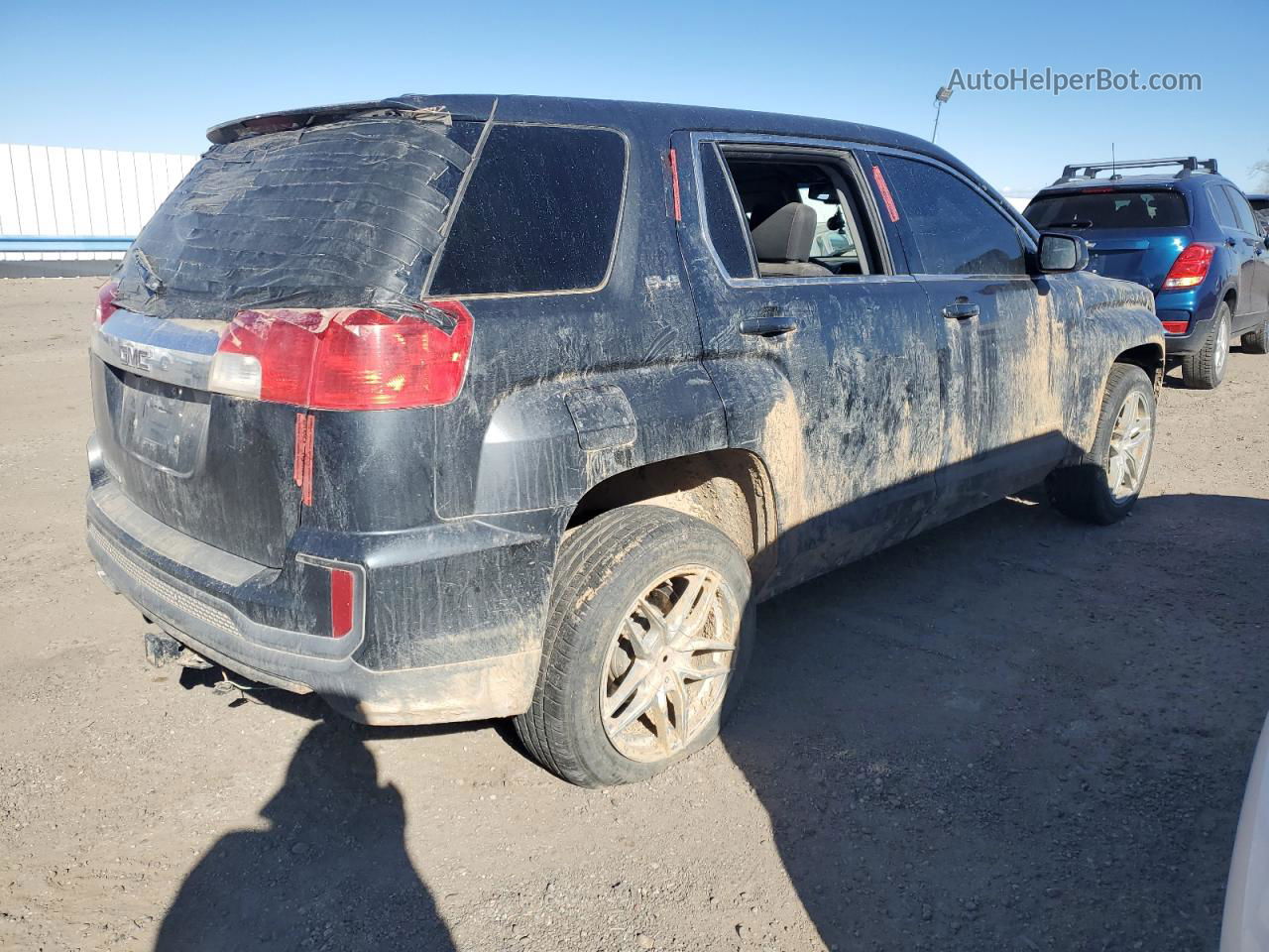 2017 Gmc Terrain Sle Black vin: 2GKALMEK8H6344941