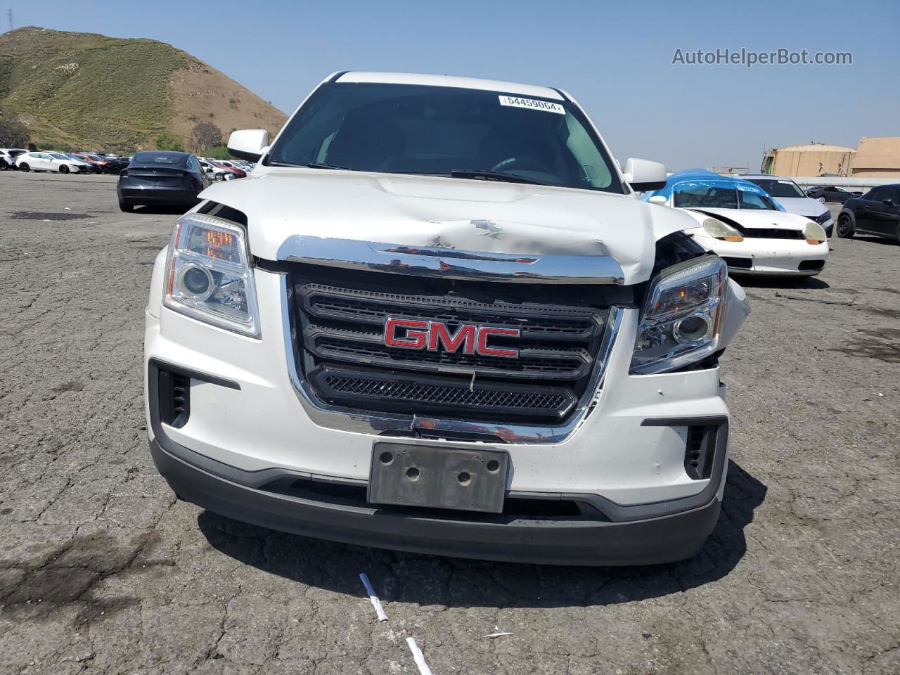 2016 Gmc Terrain Sle Белый vin: 2GKALMEK9G6241901