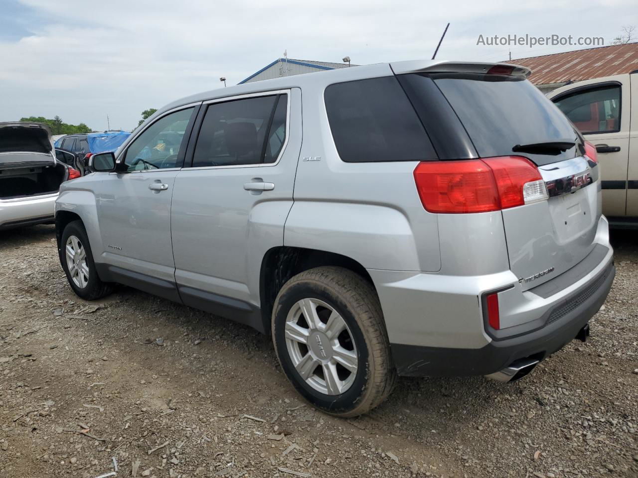 2016 Gmc Terrain Sle Серебряный vin: 2GKALMEK9G6326088