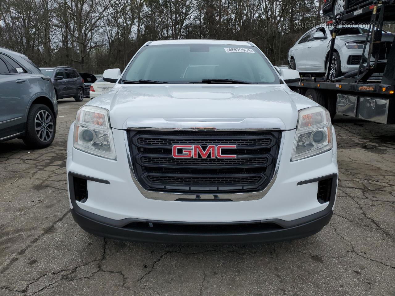 2016 Gmc Terrain Sle White vin: 2GKALMEK9G6329816