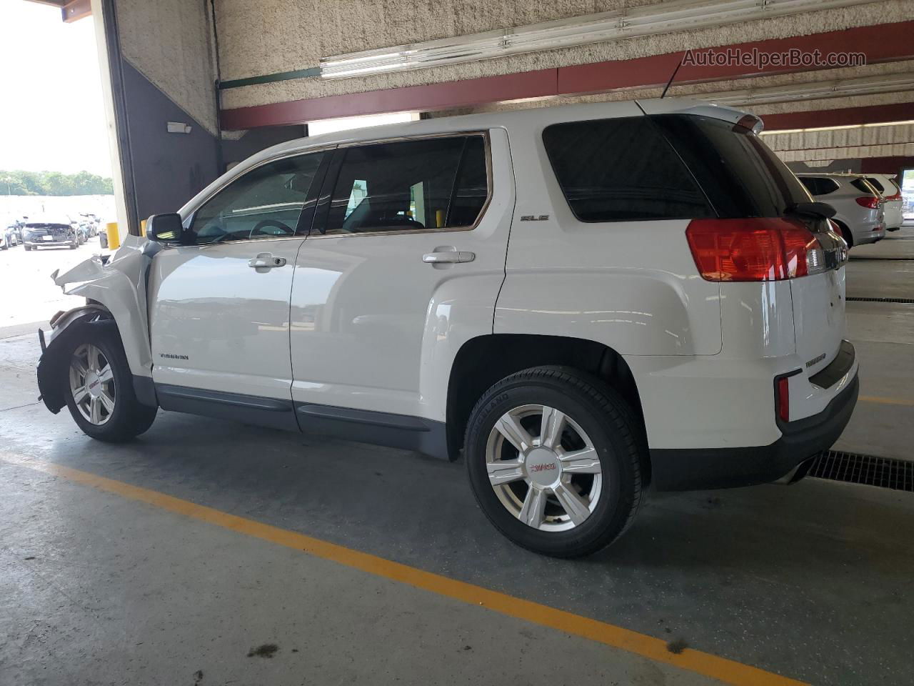 2016 Gmc Terrain Sle White vin: 2GKALMEK9G6357292