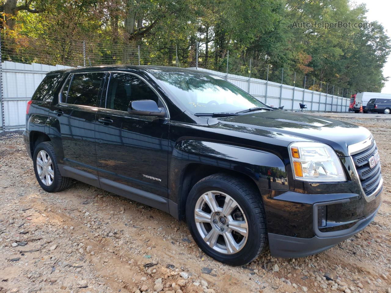 2017 Gmc Terrain Sle Black vin: 2GKALMEK9H6115359