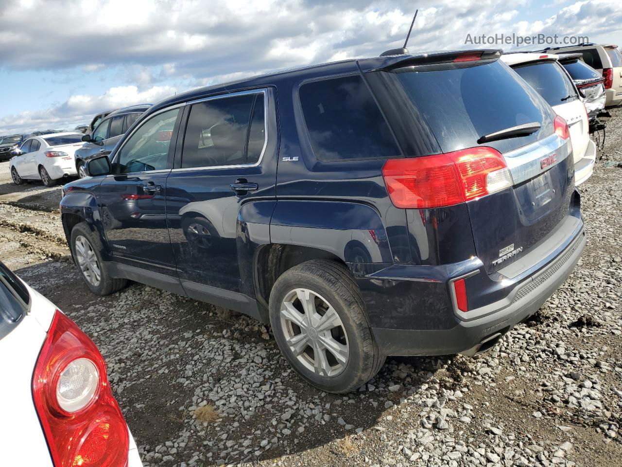 2017 Gmc Terrain Sle Black vin: 2GKALMEK9H6170006