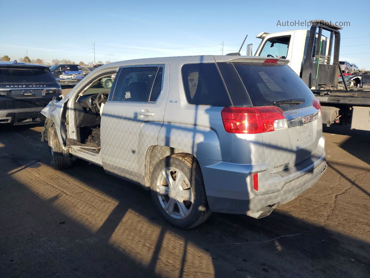 2017 Gmc Terrain Sle Silver vin: 2GKALMEK9H6216126