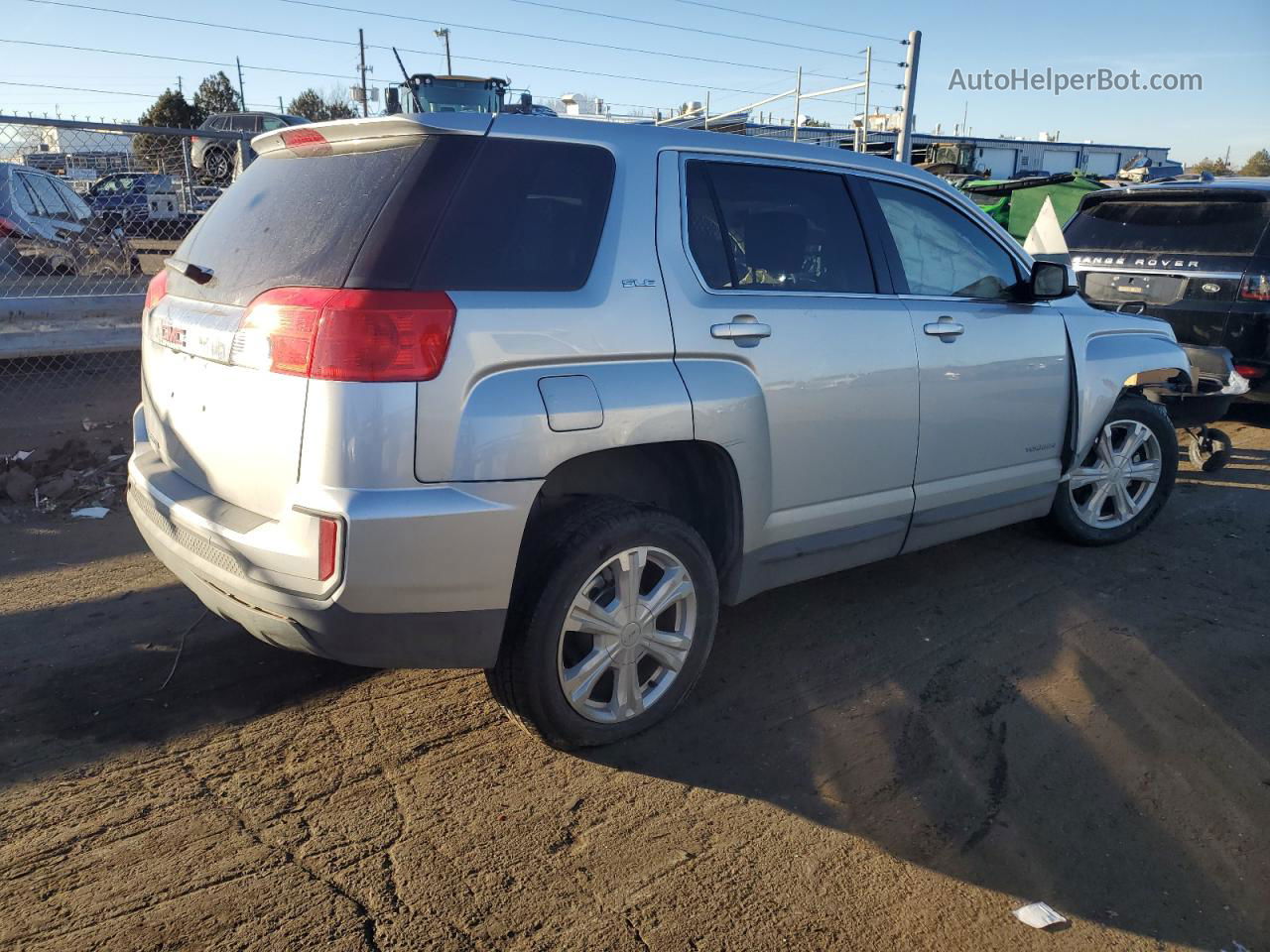 2017 Gmc Terrain Sle Silver vin: 2GKALMEK9H6216126