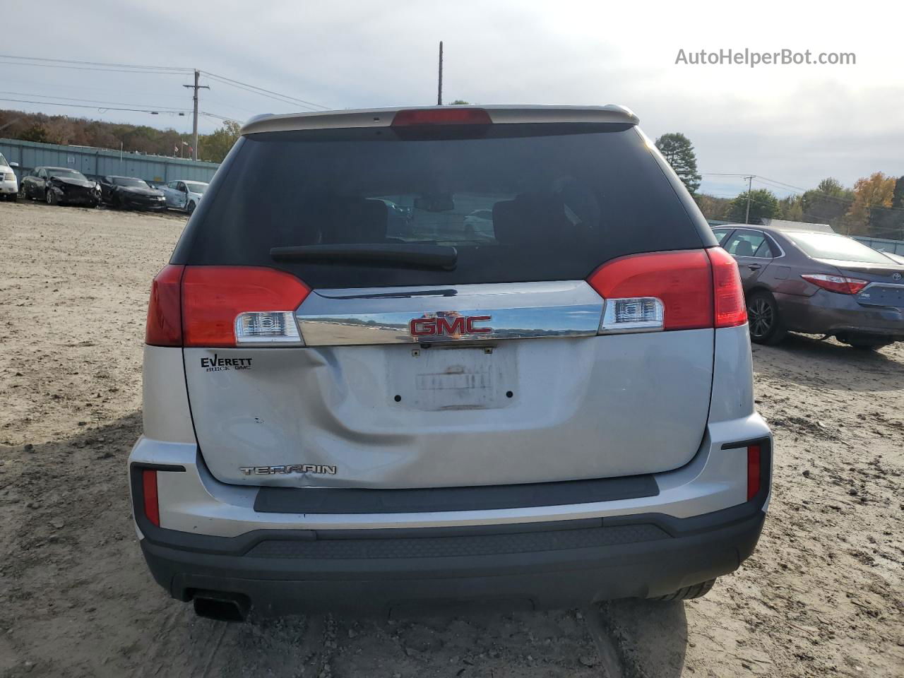 2017 Gmc Terrain Sle Silver vin: 2GKALMEK9H6304710