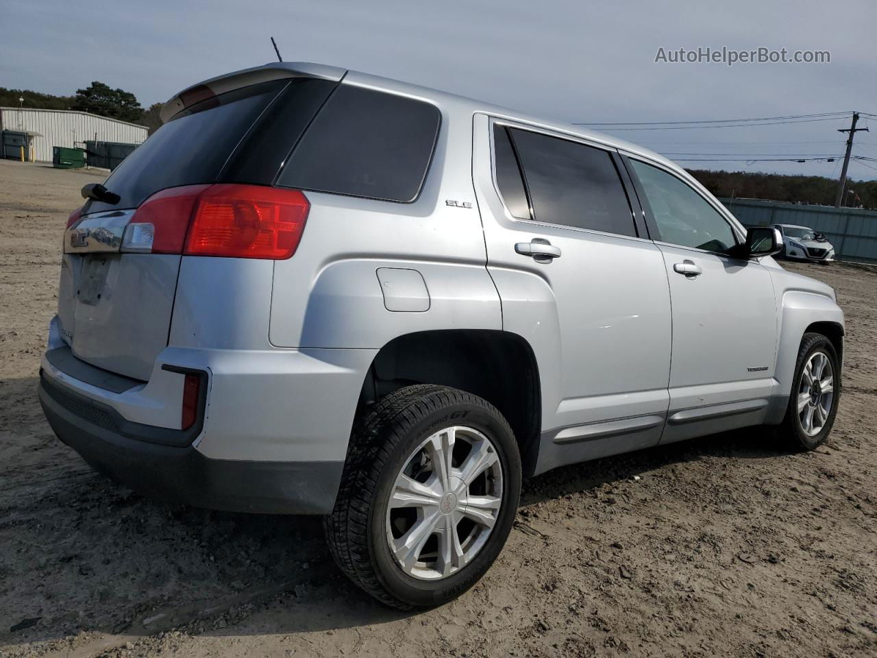 2017 Gmc Terrain Sle Silver vin: 2GKALMEK9H6304710