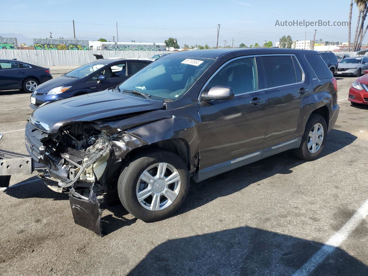 2016 Gmc Terrain Sle Charcoal vin: 2GKALMEKXG6147140