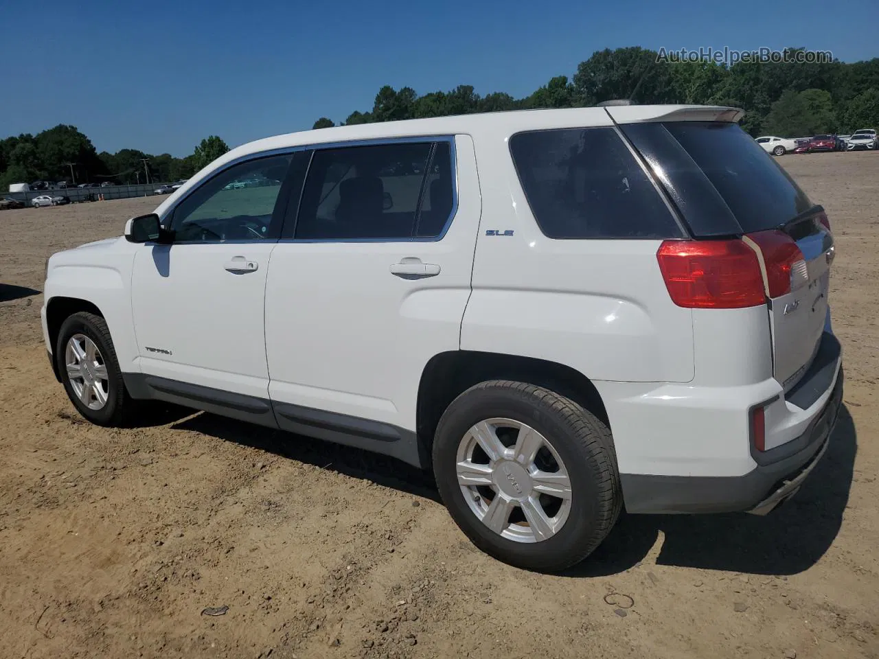 2016 Gmc Terrain Sle White vin: 2GKALMEKXG6311289