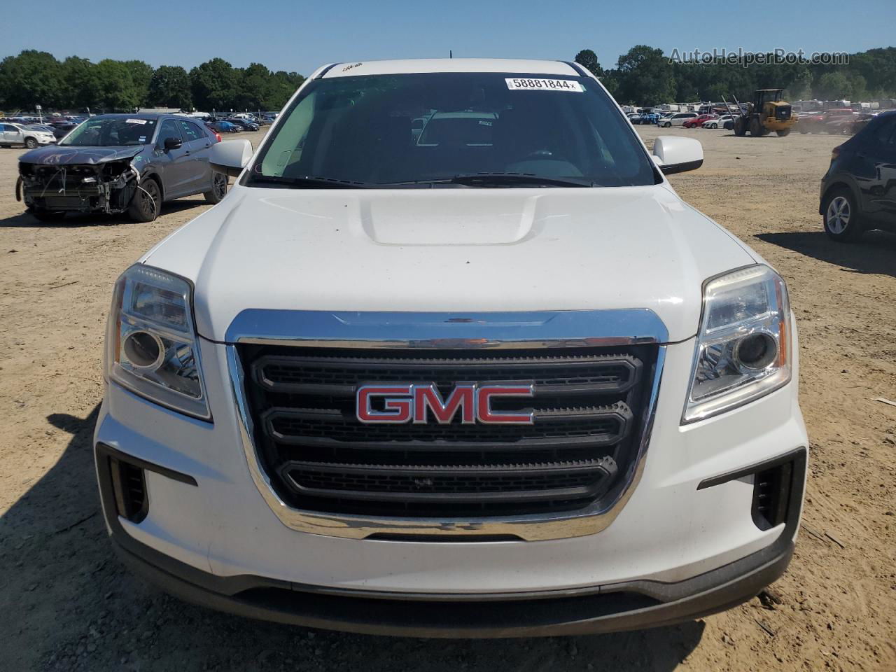 2016 Gmc Terrain Sle White vin: 2GKALMEKXG6311289