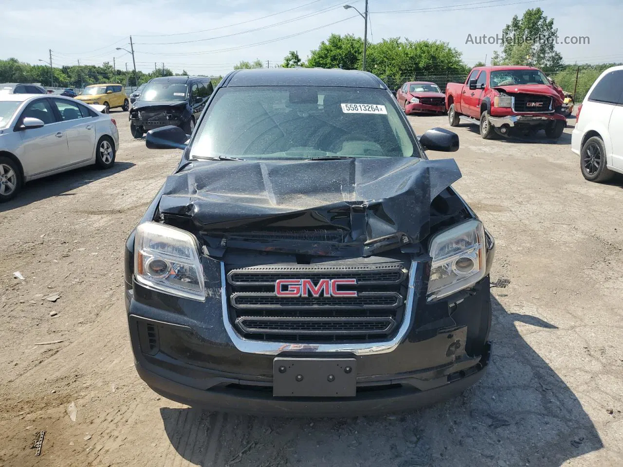 2016 Gmc Terrain Sle Black vin: 2GKALMEKXG6350335