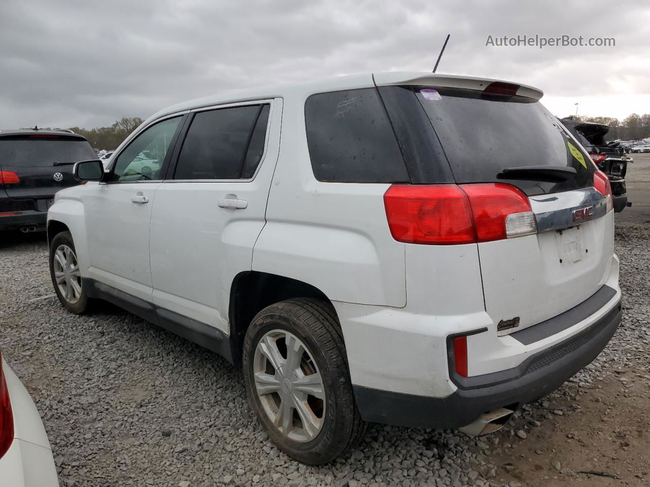 2017 Gmc Terrain Sle Белый vin: 2GKALMEKXH6306451