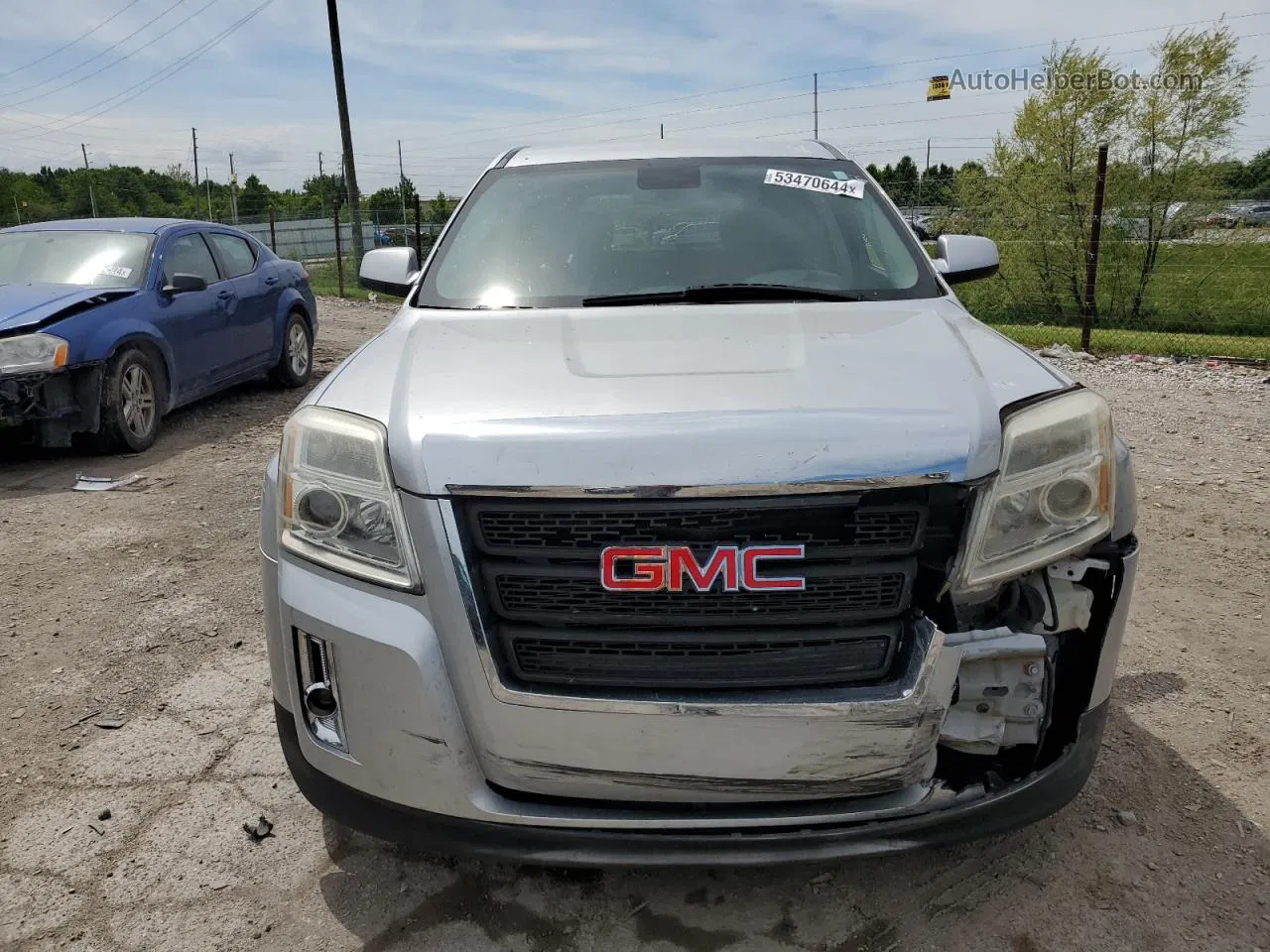 2017 Gmc Terrain Sle Silver vin: 2GKALMEKXH6314355