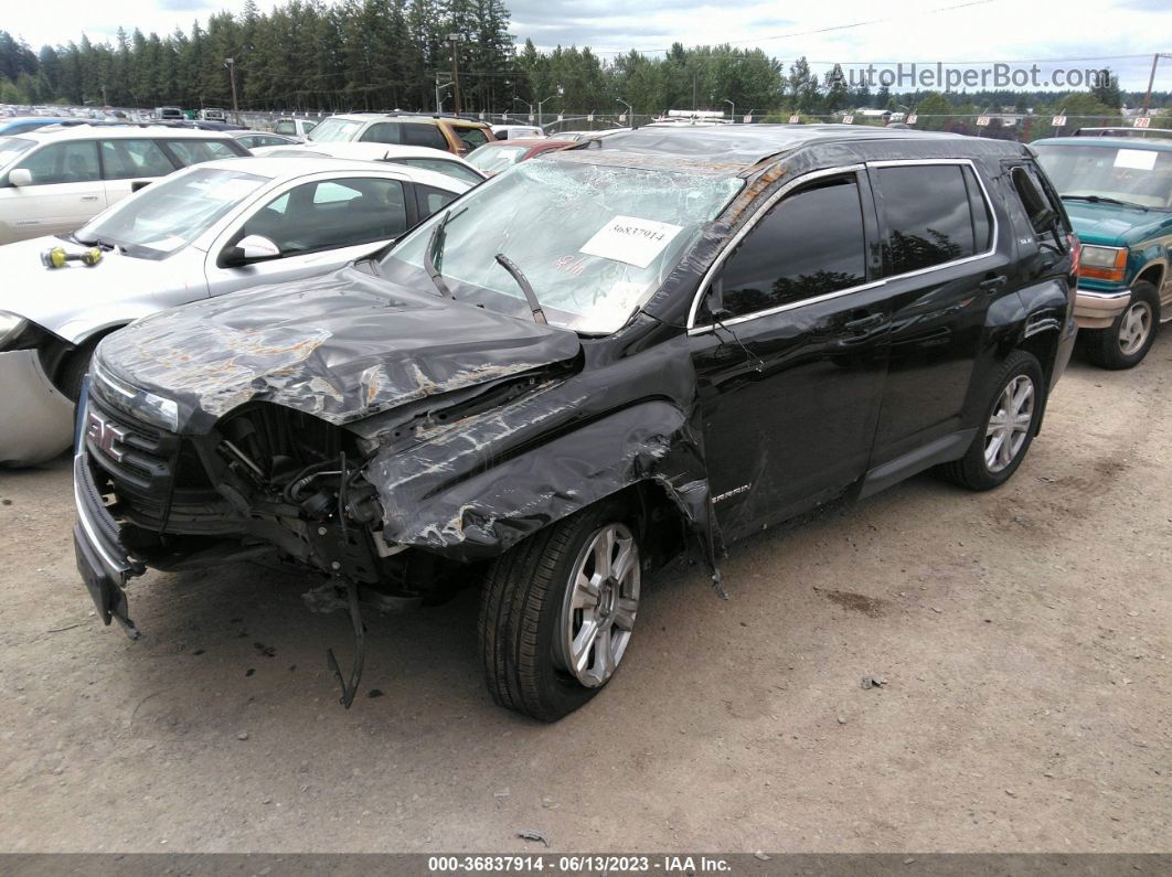 2017 Gmc Terrain Sle Black vin: 2GKALMEKXH6330989