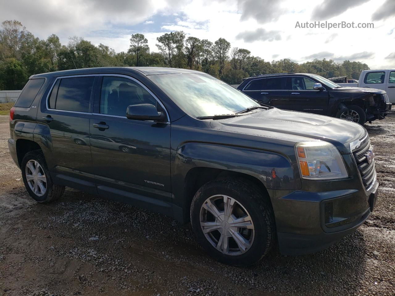 2017 Gmc Terrain Sle Charcoal vin: 2GKALMEKXH6343953