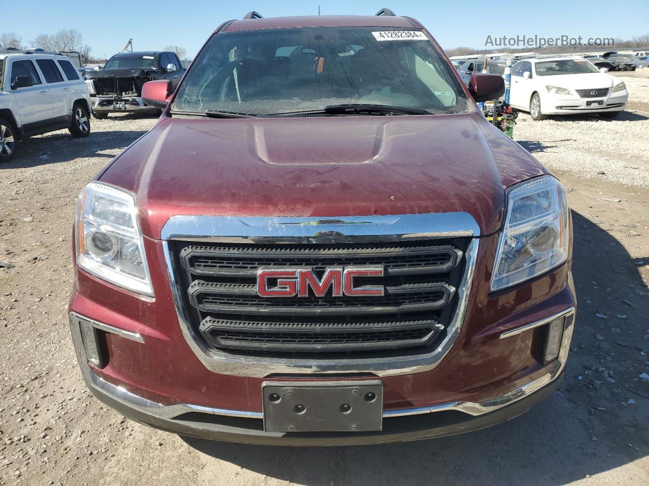 2016 Gmc Terrain Sle Maroon vin: 2GKALNEK0G6138212