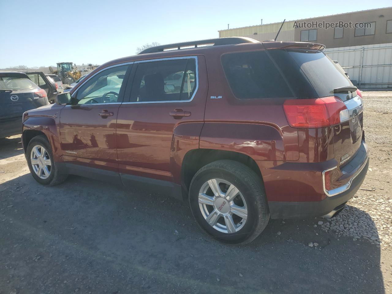 2016 Gmc Terrain Sle Maroon vin: 2GKALNEK0G6138212