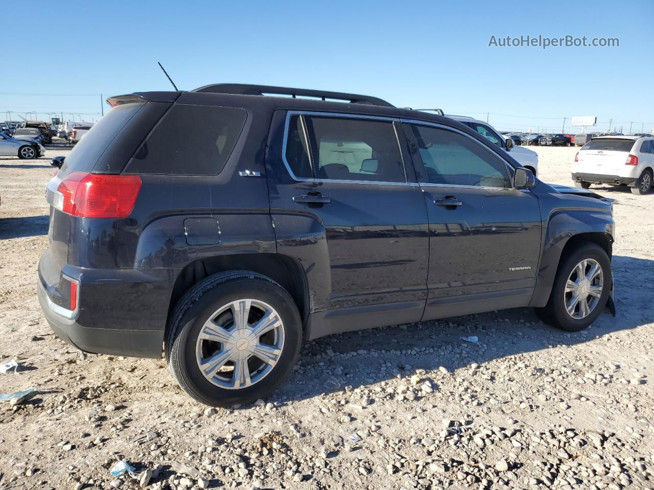 2017 Gmc Terrain Sle Blue vin: 2GKALNEK0H6116471