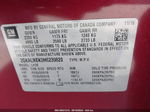 2017 Gmc Terrain Sle-2 Red vin: 2GKALNEK0H6239820