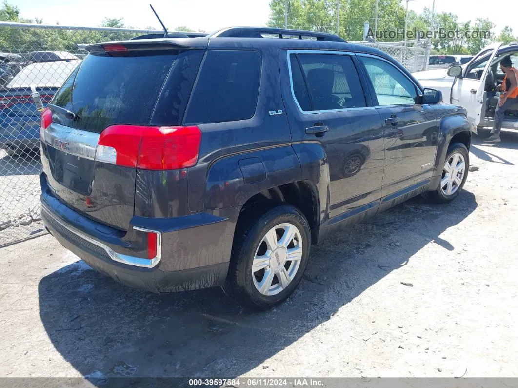 2016 Gmc Terrain Sle-2 Gray vin: 2GKALNEK1G6241915