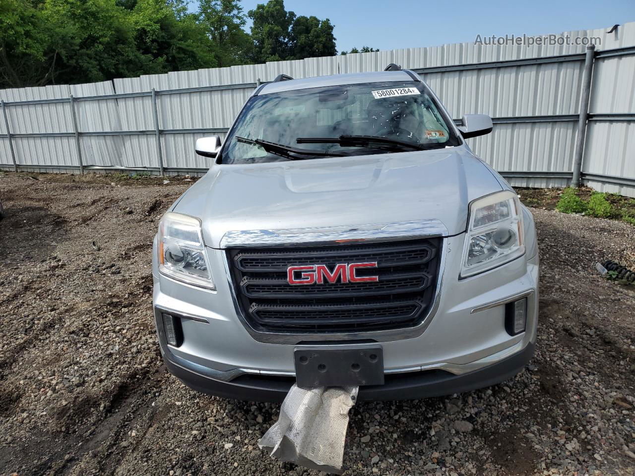 2017 Gmc Terrain Sle Silver vin: 2GKALNEK1H6311396