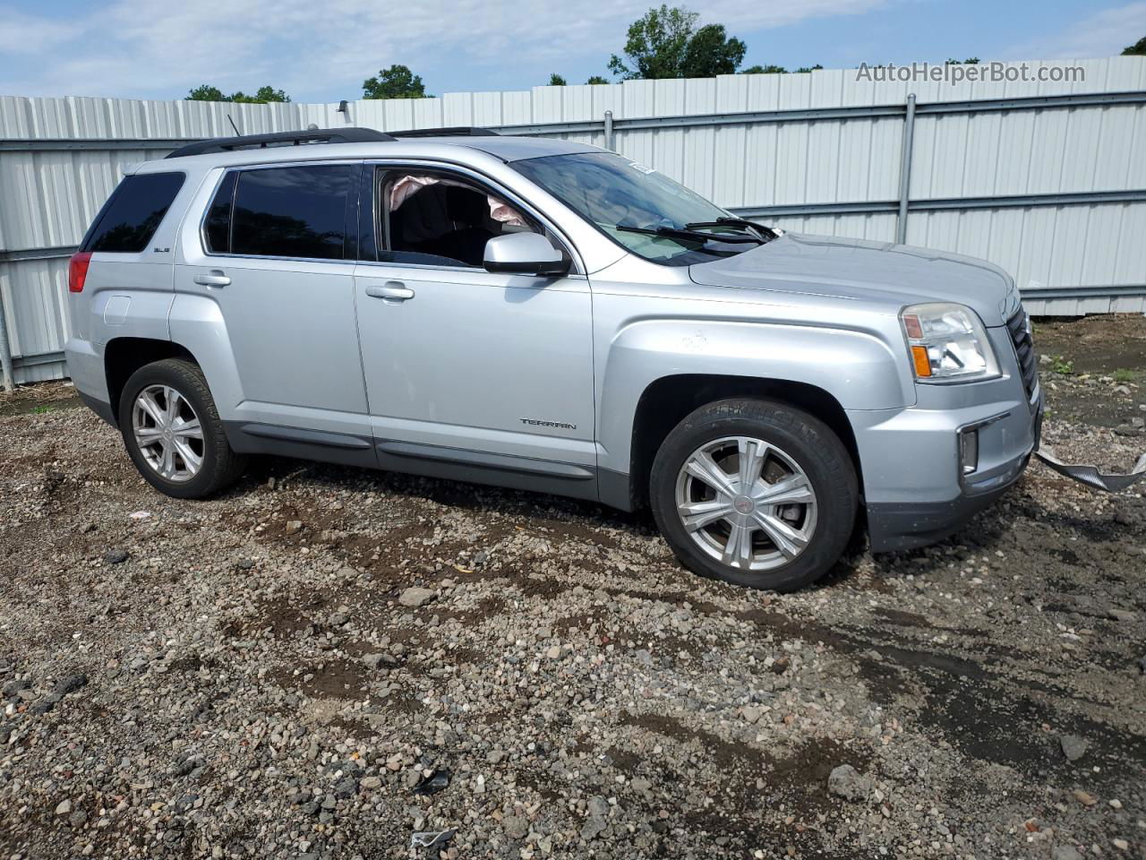 2017 Gmc Terrain Sle Silver vin: 2GKALNEK1H6311396