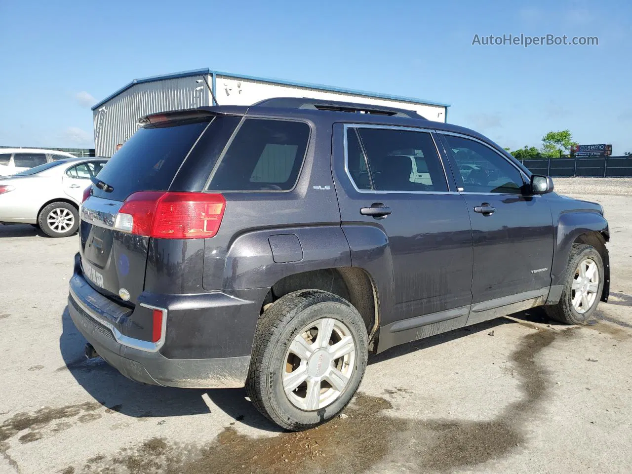 2016 Gmc Terrain Sle Черный vin: 2GKALNEK2G6186505