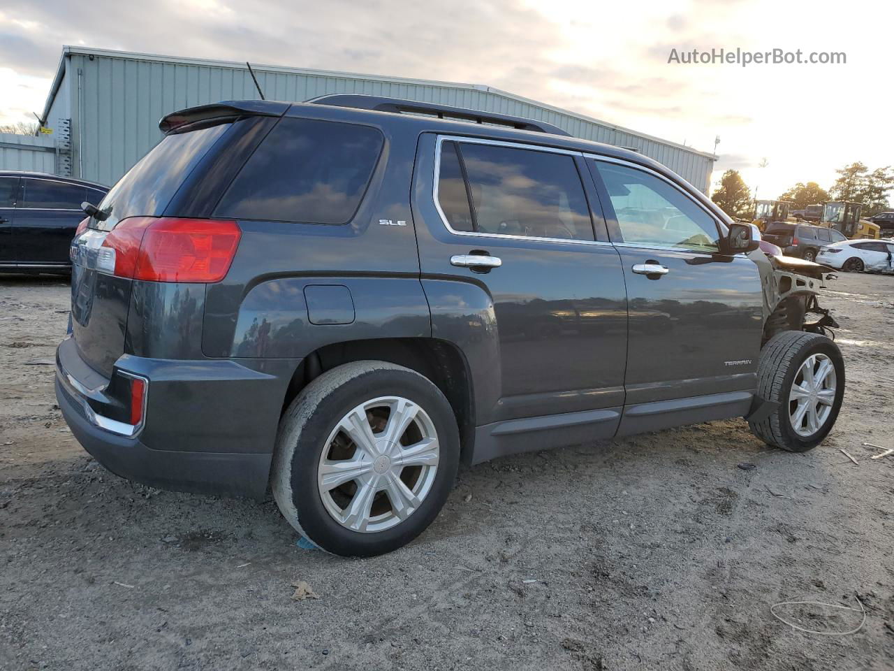 2017 Gmc Terrain Sle Gray vin: 2GKALNEK2H6206074