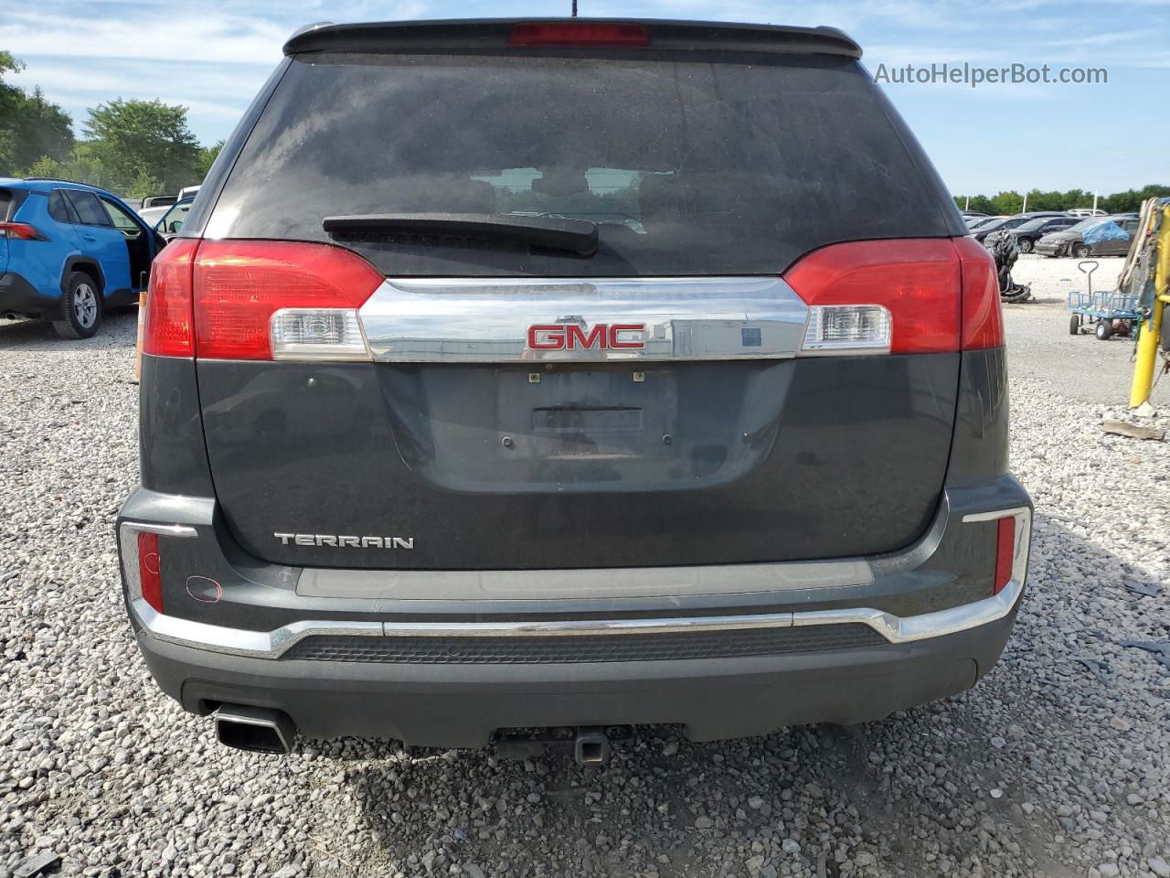 2017 Gmc Terrain Sle Gray vin: 2GKALNEK2H6207936