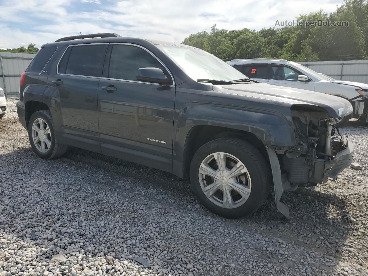 2017 Gmc Terrain Sle Gray vin: 2GKALNEK2H6207936