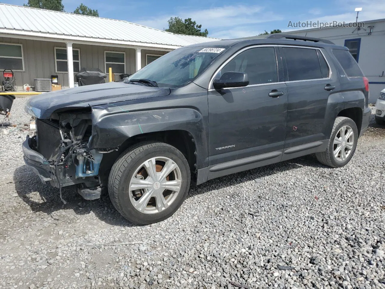 2017 Gmc Terrain Sle Gray vin: 2GKALNEK2H6207936