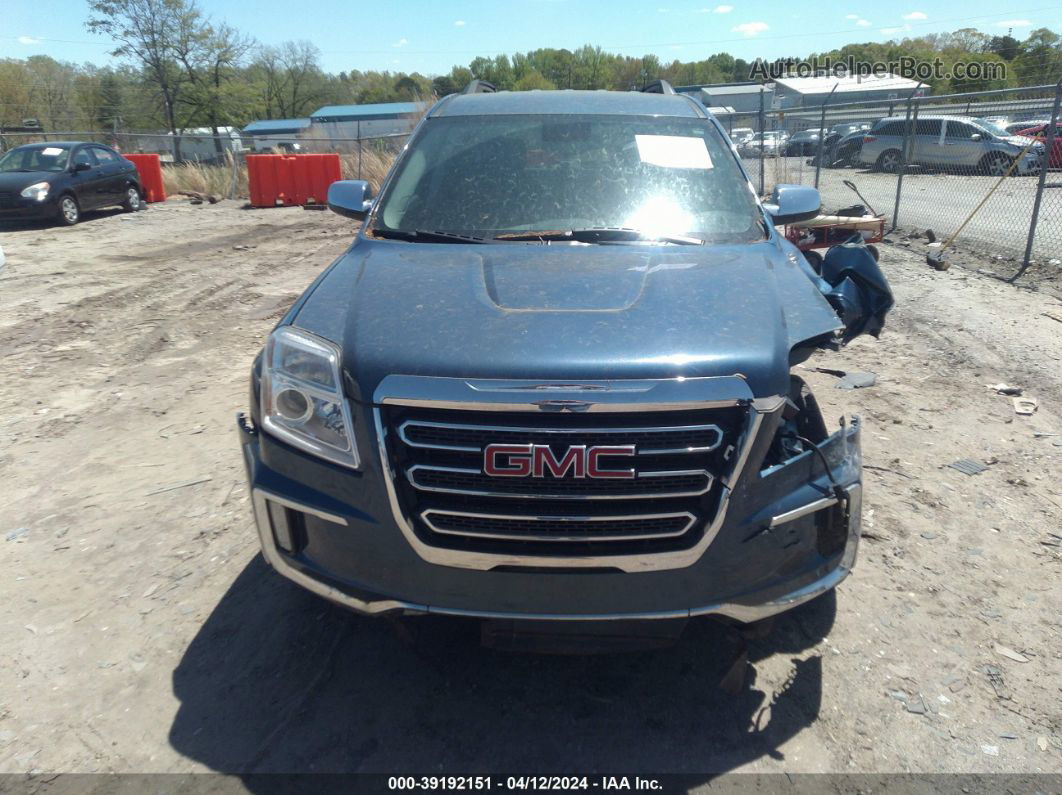 2017 Gmc Terrain Sle-2 Blue vin: 2GKALNEK2H6211212