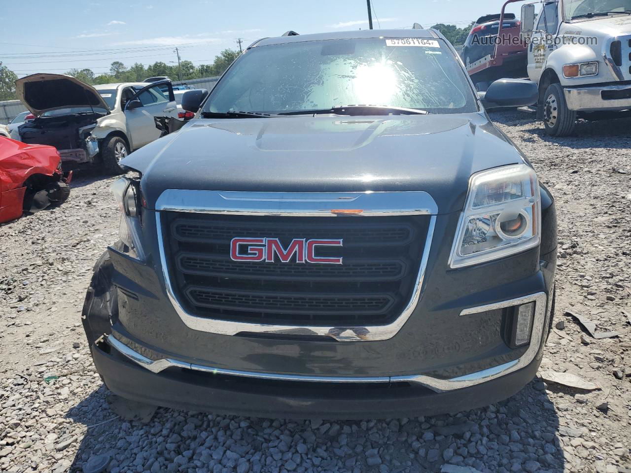 2017 Gmc Terrain Sle Charcoal vin: 2GKALNEK2H6322729